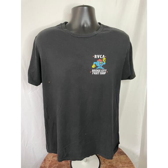 RVCA Bridge City Fight Shop Heavyweight Champs Tee XL - Picture 1 of 7